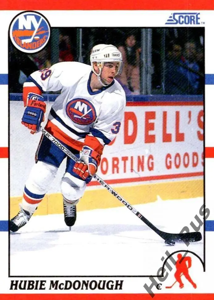 Хоккей. Карточка Hubie McDonough/Хьюби Макдоноу (New York Islanders) НХЛ/NHL