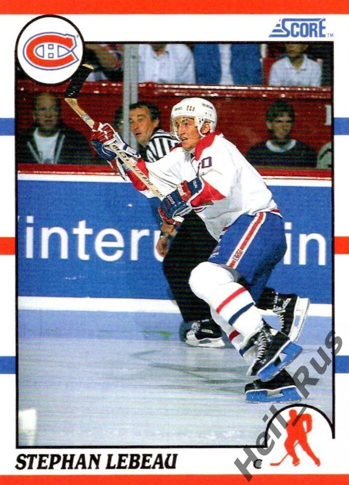 Хоккей Карточка Stephan Lebeau/Стефан Лебо (Montreal Canadiens/Монреаль) НХЛ/NHL