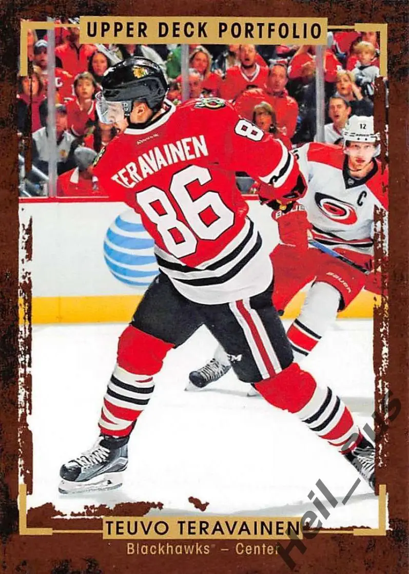 Хоккей. Карточка Teuvo Teravainen/Теуво Терявяйнен (Chicago Blackhawks) НХЛ/NHL