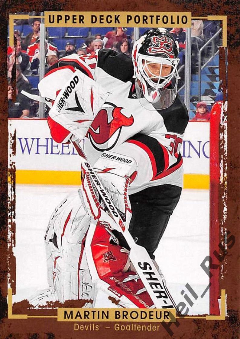 Хоккей Карточка Martin Brodeur/Мартин Бродер (New Jersey Devils/Девилз) НХЛ/NHL