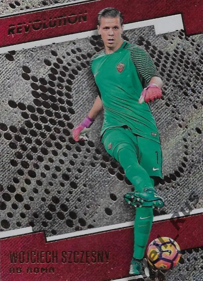 Футбол Карточка W. Szczesny/Войцех Щенсный AS Roma/Рома, Ювентус, Арсенал Panini