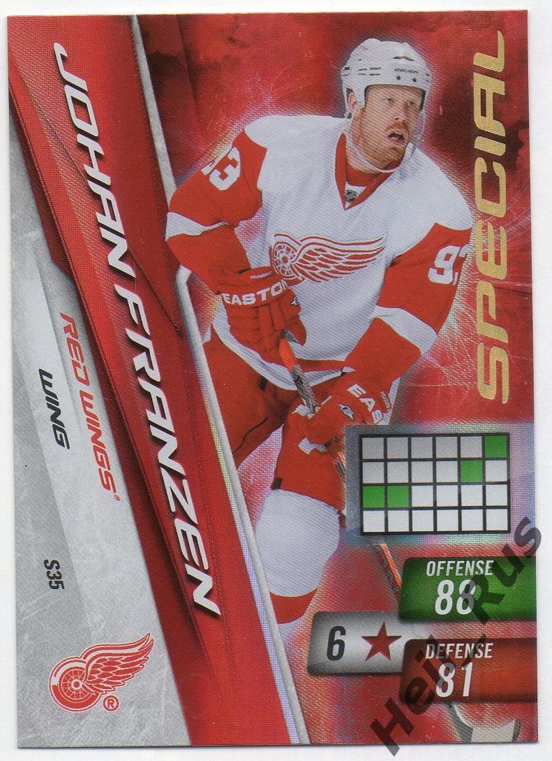Хоккей; Карточка Johan Franzen/Юхан Франзен (Detroit Red Wings/Детройт) НХЛ/NHL