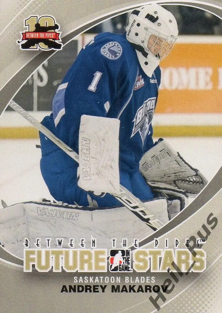 Хоккей Карточка Андрей Макаров (Saskatoon Blades, Лада, Буран) НХЛ/NHL, CHL, КХЛ