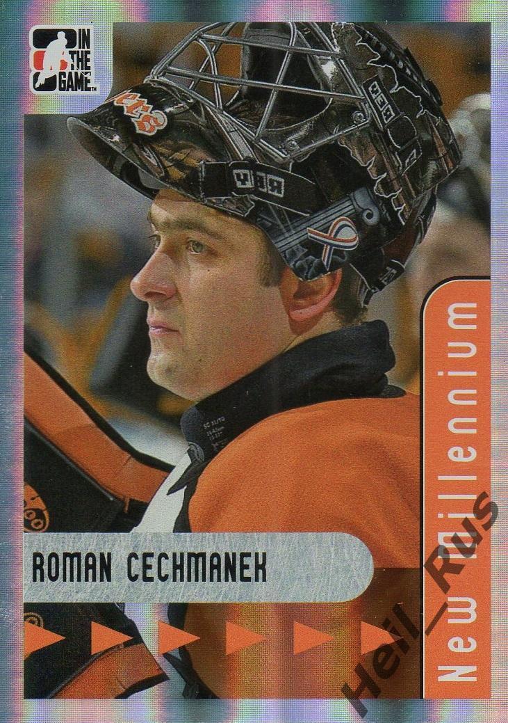 Хоккей. Карточка Roman Cechmanek / Роман Чехманек (Philadelphia Flyers) НХЛ/NHL