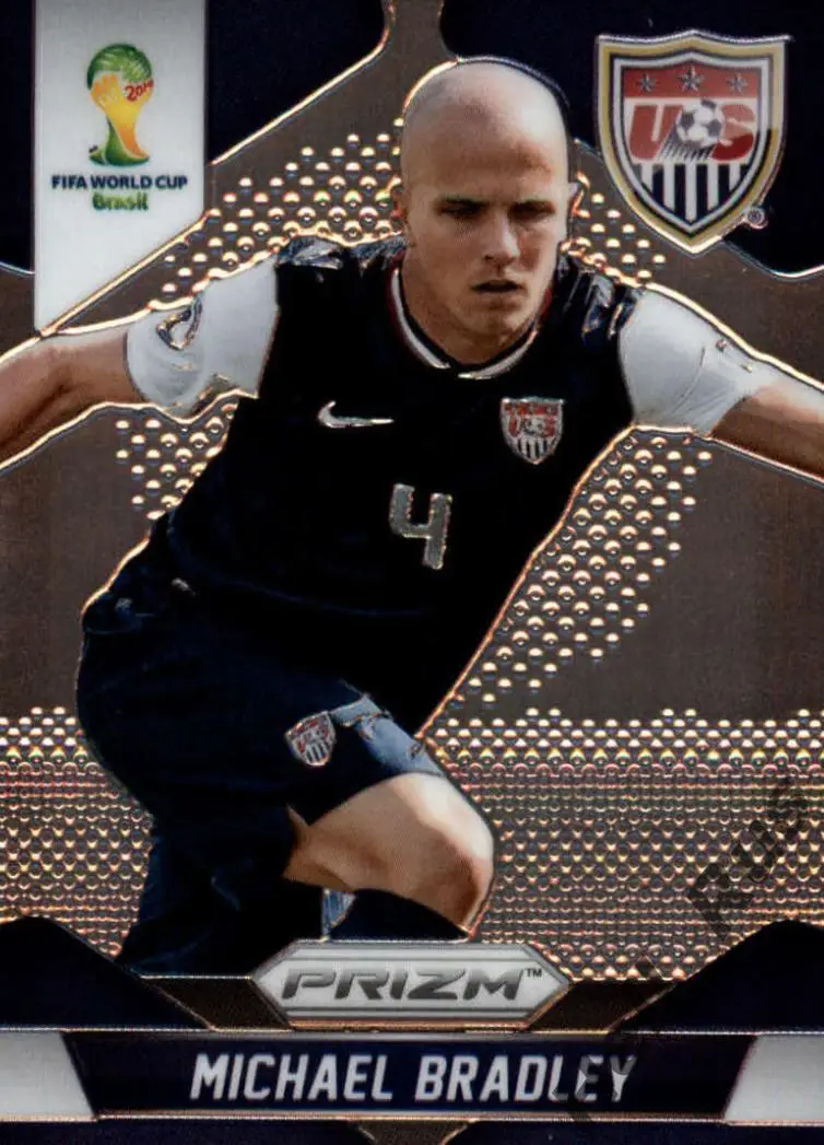 Футбол Карточка Майкл Брэдли (USA/США, Рома, Торонто) Чемпионат Мира 2014 Panini