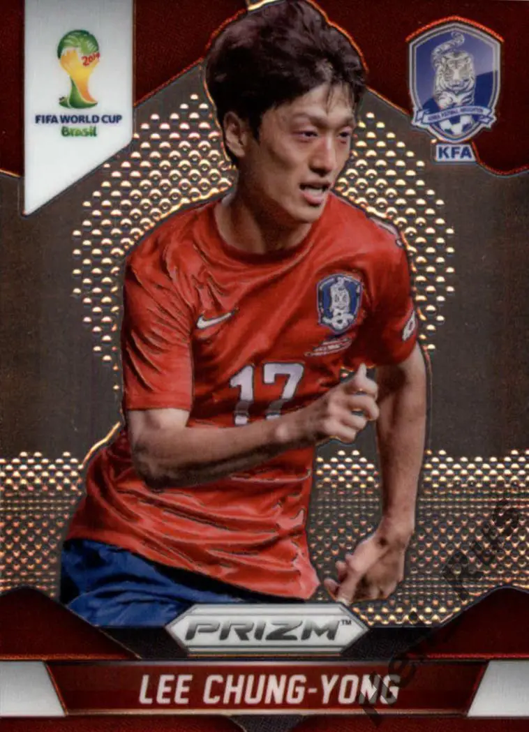 Футбол Карточка Lee Chung-Yong/Ли Чхон-Ен (Республика Корея) Чемпионат Мира 2014