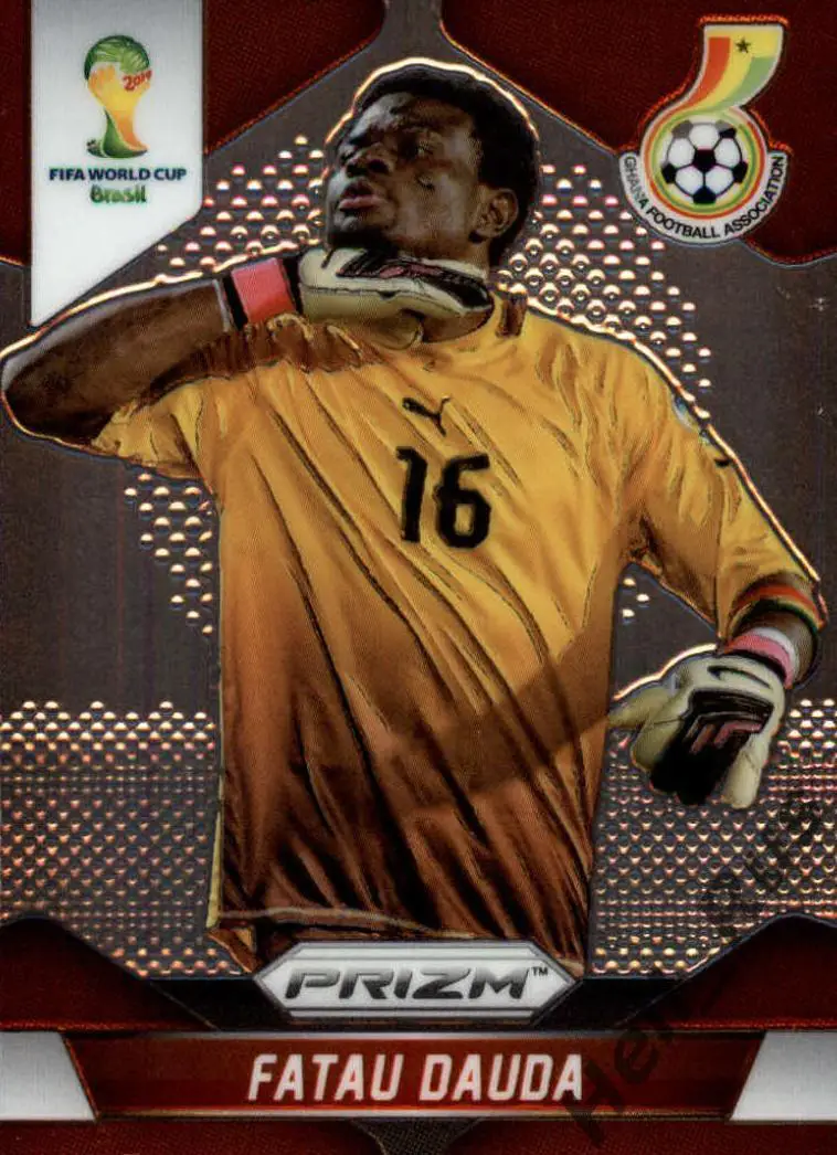 Футбол Карточка Fatau Dauda/Фатау Дауда (Гана) Чемпионат Мира 2014 Panini/Панини