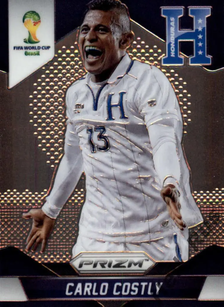 Футбол. Карточка Carlo Costly/Карло Костли (Гондурас) Чемпионат Мира 2014 Panini