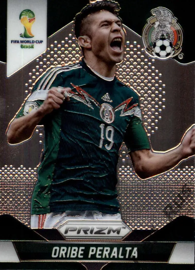 Футбол. Карточка Oribe Peralta/Орибе Перальта Мексика Чемпионат Мира 2014 Panini