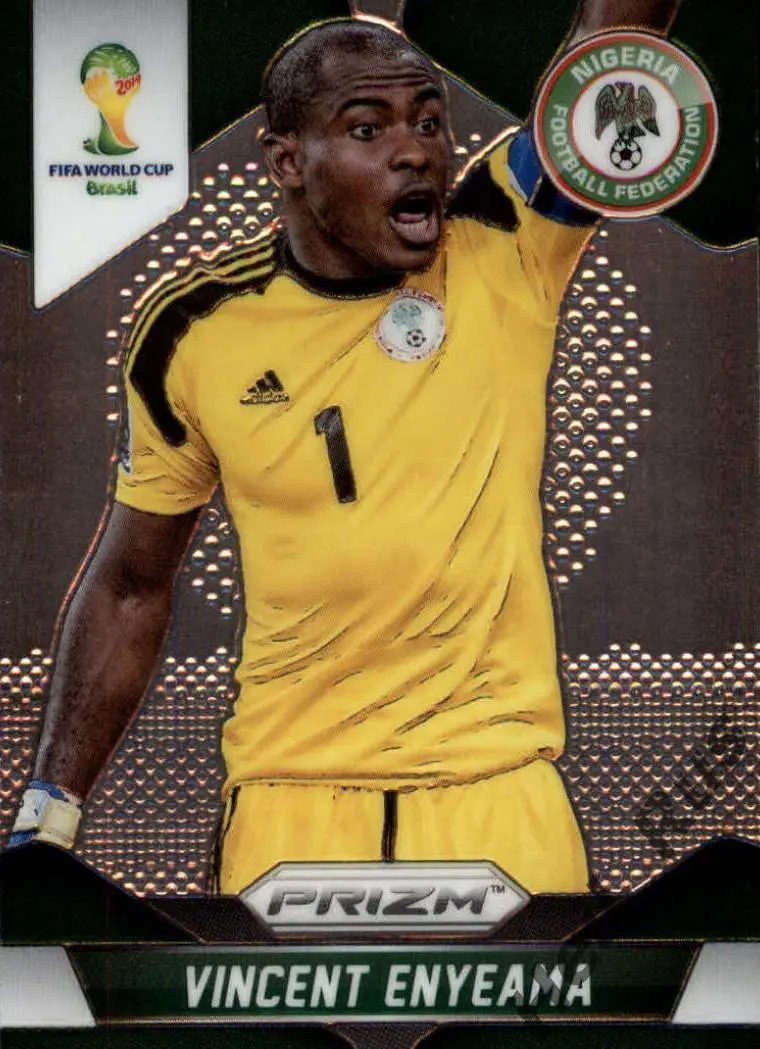 Футбол Карточка Винсент Эньеама Нигерия, Лилль Чемпионат Мира 2014 Panini/Панини