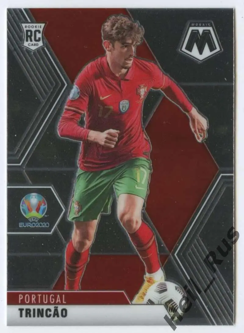 Футбол. Карточка Тринкау Португалия, Барселона, Спортинг Лиссабон Euro/Евро 2020