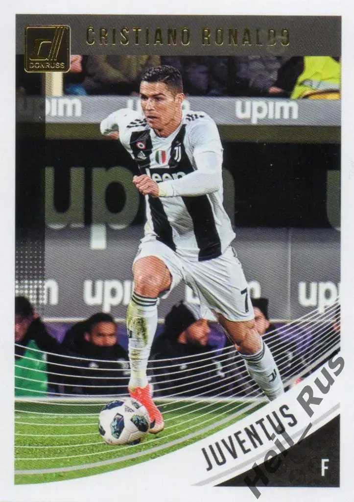 Футбол Карточка Криштиану Роналду Ювентус, Реал Мадрид, Манчестер Юнайтед Panini