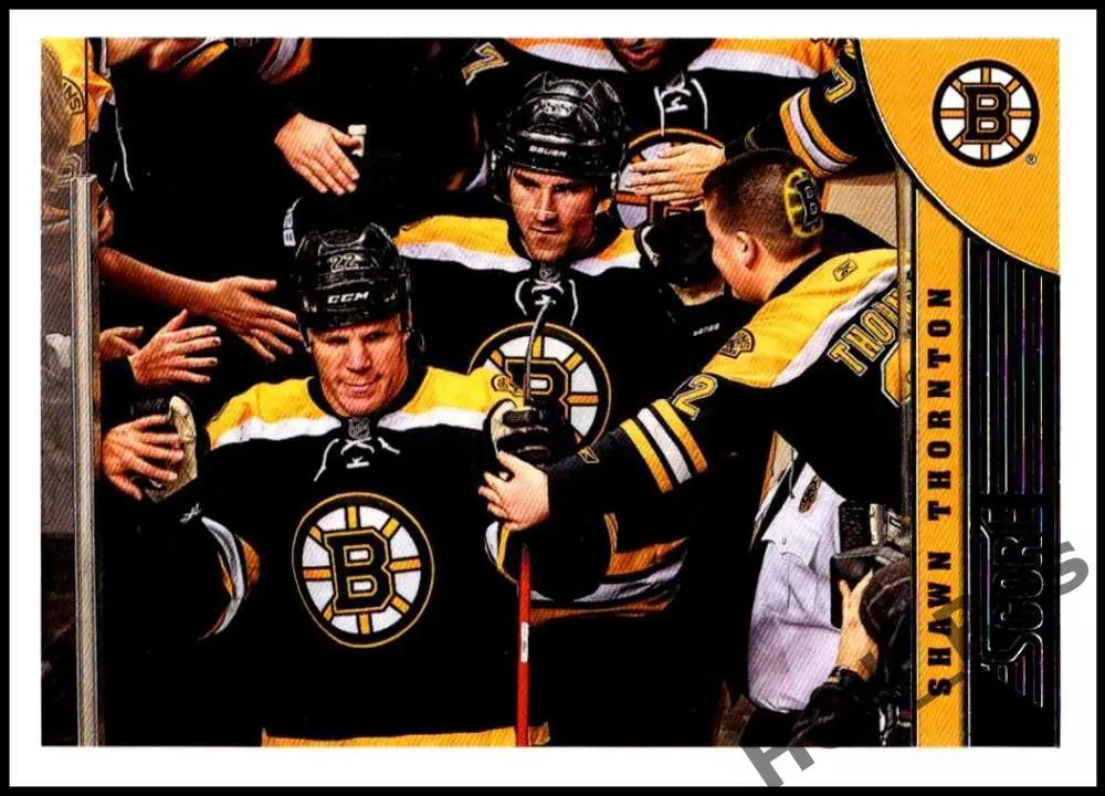 Хоккей Карточка Shawn Thornton/Шон Торнтон (Boston Bruins/Бостон Брюинз) НХЛ/NHL