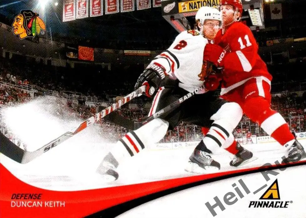 Хоккей; Карточка Duncan Keith / Данкан Кит (Chicago Blackhawks / Чикаго) НХЛ/NHL