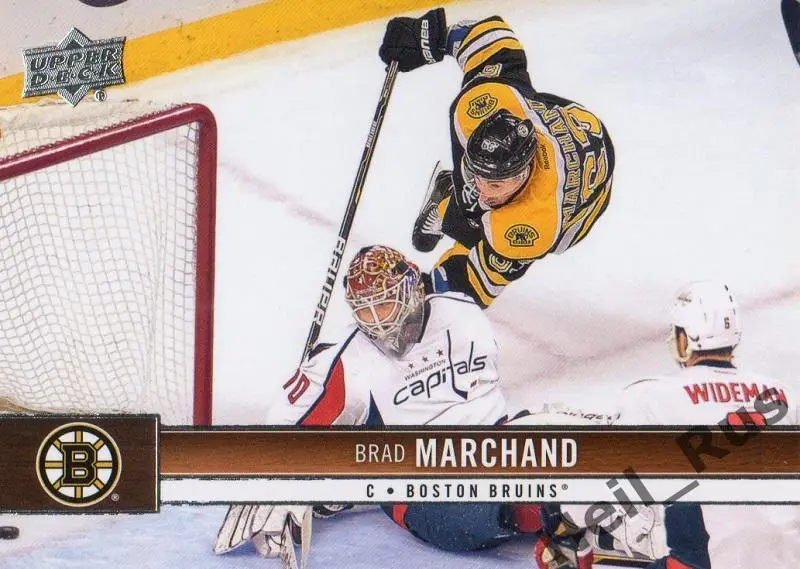 Хоккей. Карточка Brad Marchand/Брэд Маршанд Boston Bruins/Бостон Брюинз, НХЛ/NHL
