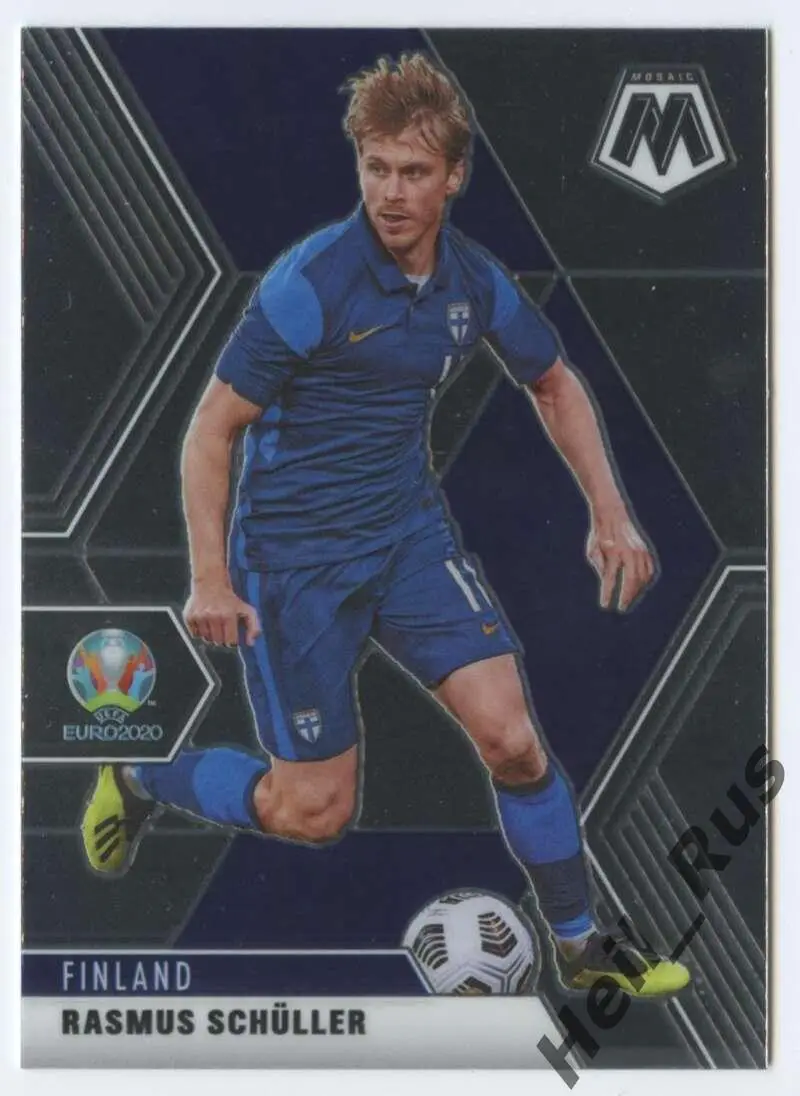 Футбол. Карточка Rasmus Schuller/Расмус Шуллер (Финляндия) Euro/Евро 2020 Panini