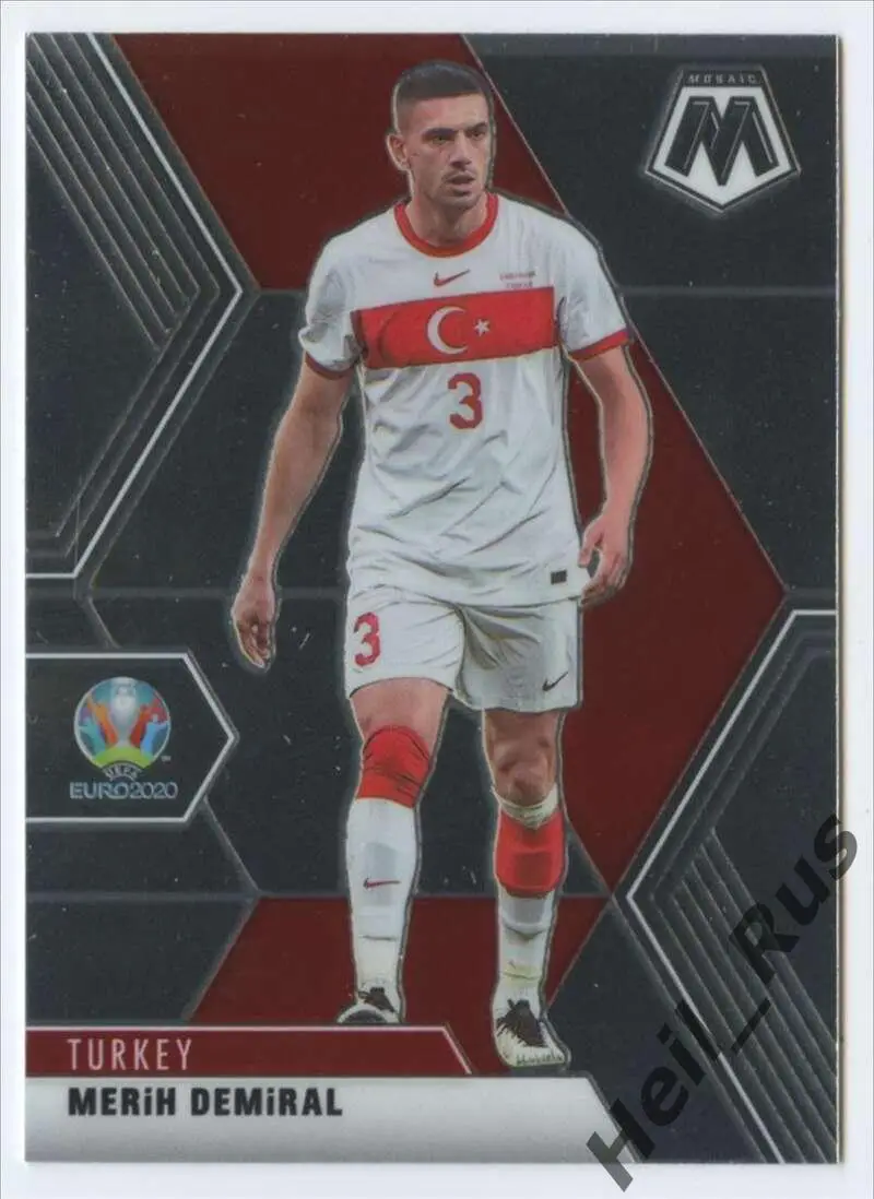 Футбол. Карточка Мерих Демирал (Турция, Ювентус, Аталанта) Euro/Евро 2020 Panini