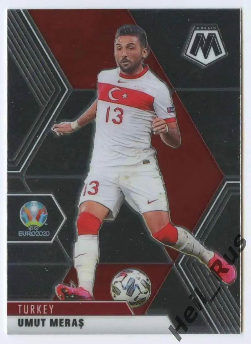 Футбол. Карточка Umut Meras/Умут Мераш (Турция, Бешикташ) Euro/Евро 2020 Panini