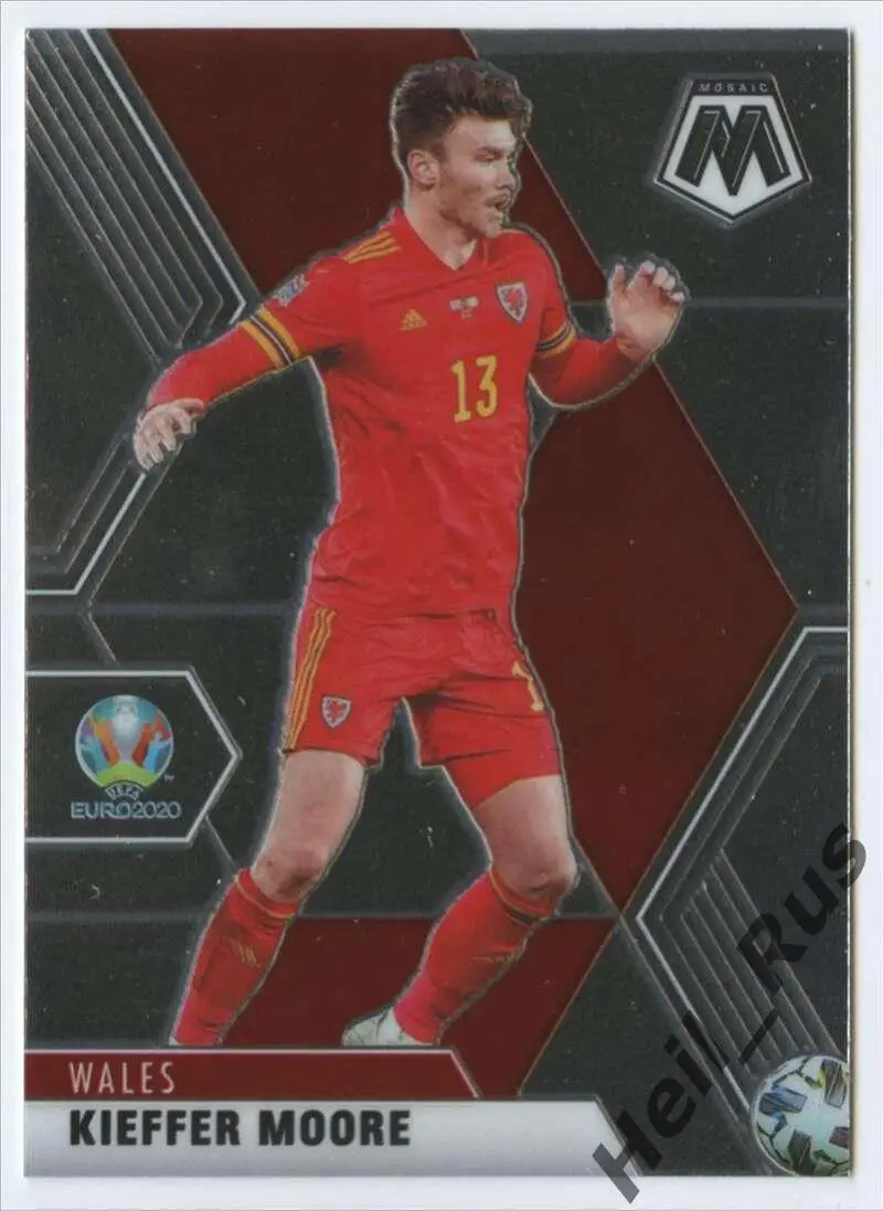 Футбол. Карточка Kieffer Moore/Киффер Мур (Уэльс, Борнмут) Euro/Евро 2020 Panini