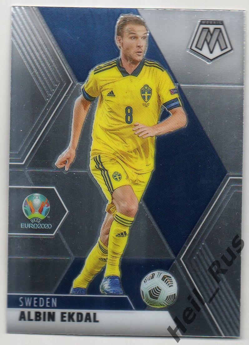 Футбол. Карточка Albin Ekdal/Альбин Экдаль (Швеция) Евро/Euro 2020 Panini/Панини