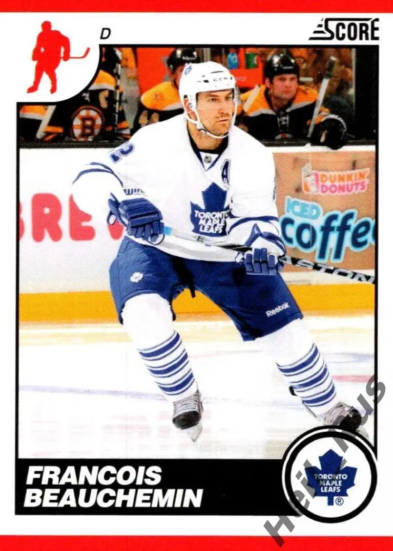 Хоккей Карточка Beauchemin/Франсуа Бошемен (Toronto Maple Leafs/Торонто) НХЛ/NHL