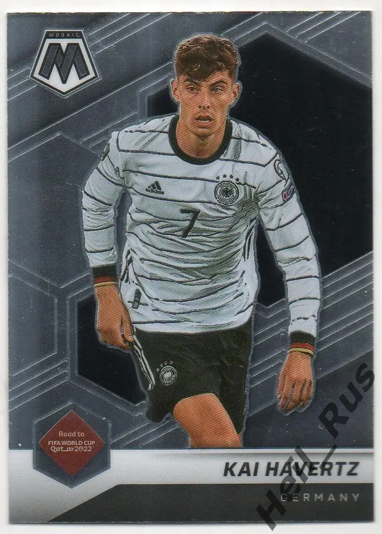 Футбол. Карточка Kai Havertz/Кай Хаверц (Германия, Челси, Байер 04) 2022 Panini