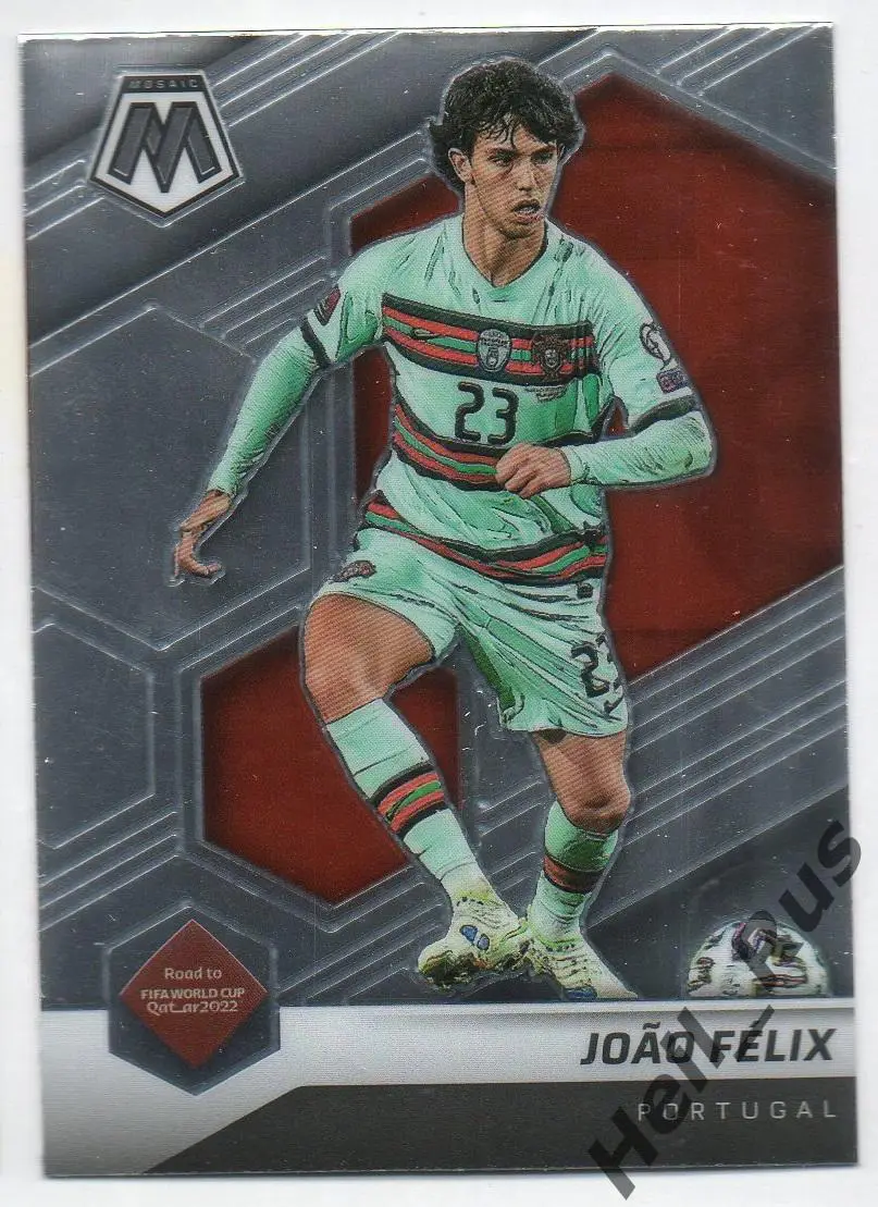 Футбол. Карточка Жоау Феликс (Португалия, Атлетико Мадрид, Челси) 2022 Panini