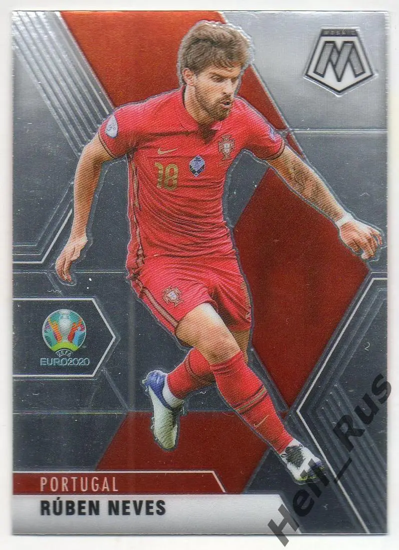 Футбол Карточка Ruben Neves/Рубен Невиш Португалия, Вулверхэмптон Euro/Евро 2020