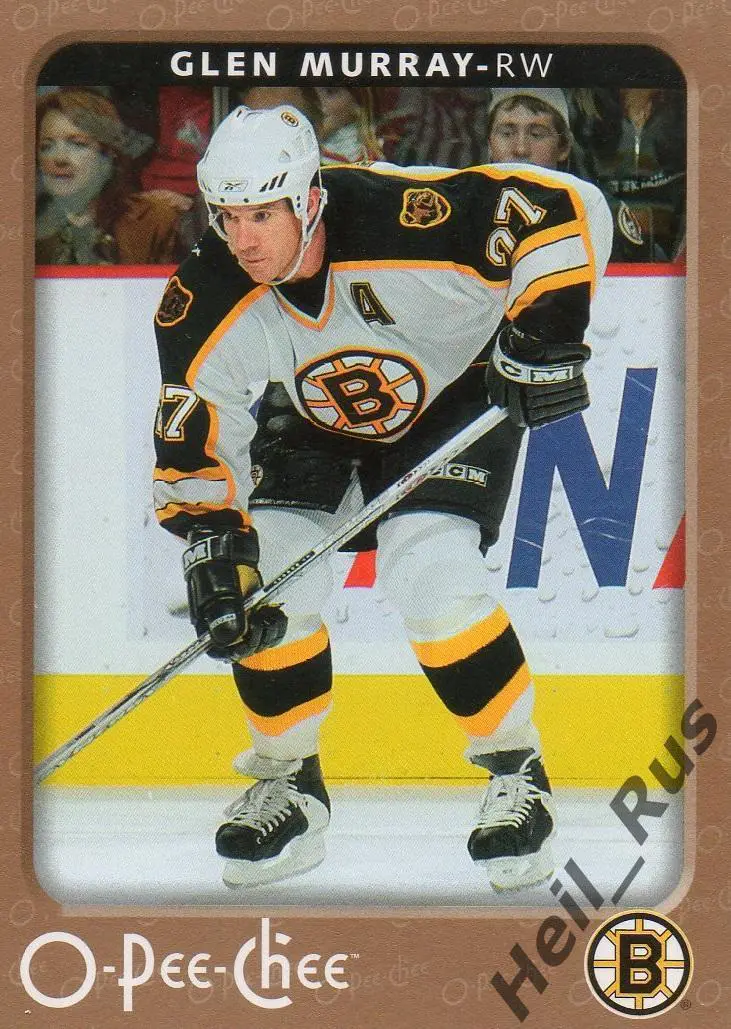 Хоккей. Карточка Glen Murray/Глен Мюррей (Boston Bruins / Бостон Брюинз) НХЛ/NHL