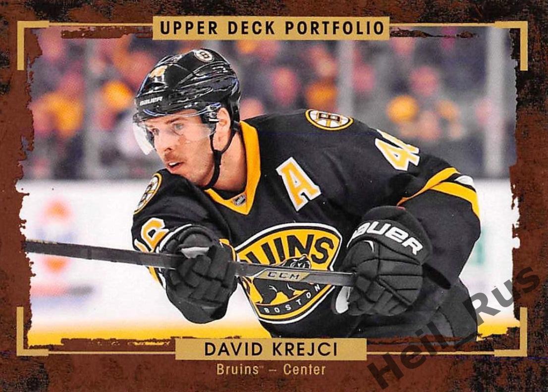 Хоккей Карточка David Krejci/Давид Крейчи (Boston Bruins/Бостон Брюинз) НХЛ/NHL