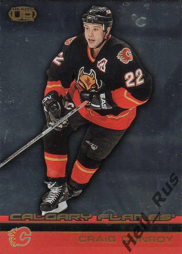 Хоккей. Карточка Craig Conroy/Крейг Конрой Calgary Flames/Калгари Флэймз НХЛ/NHL
