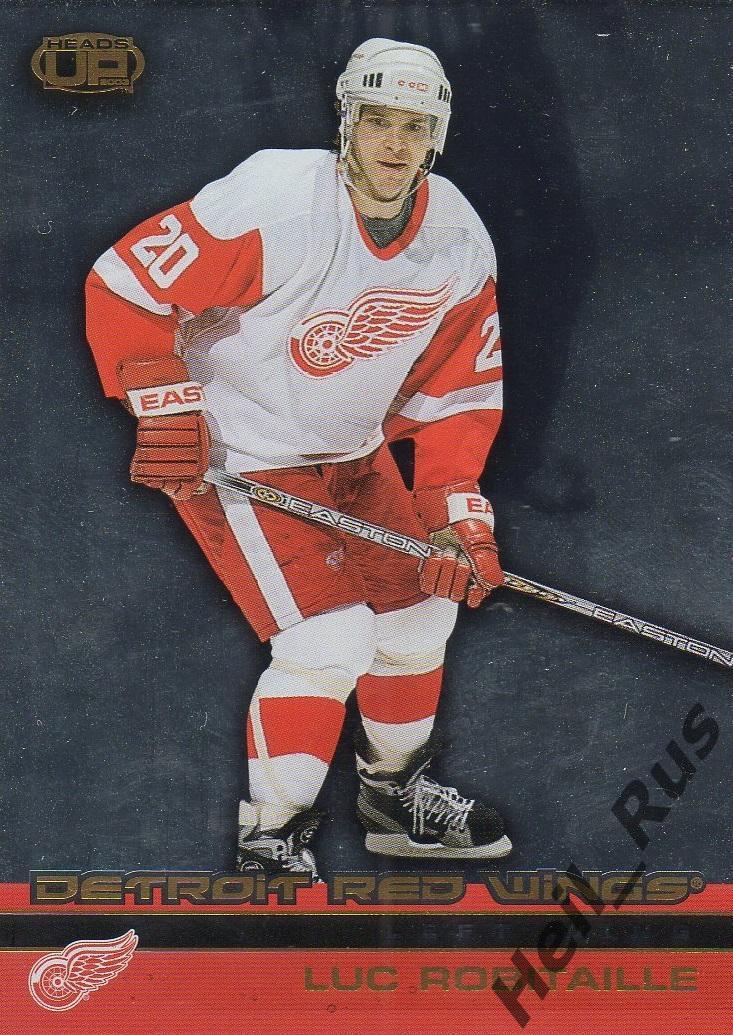 Хоккей. Карточка Luc Robitaille/Люк Робитайл (Detroit Red Wings/Детройт) НХЛ/NHL