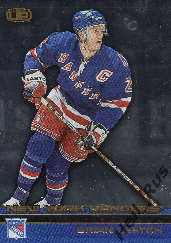Хоккей Карточка Brian Leetch / Брайан Лич (New York Rangers / Нью-Йорк) НХЛ/NHL