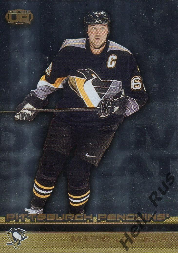 Хоккей, Карточка Mario Lemieux/Марио Лемье Pittsburgh Penguins/Питтсбург NHL/НХЛ
