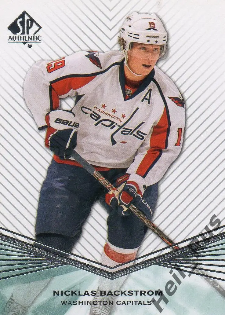 Хоккей. Карточка Никлас Бэкстрем (Washington Capitals/Динамо Москва) НХЛ/NHL/КХЛ