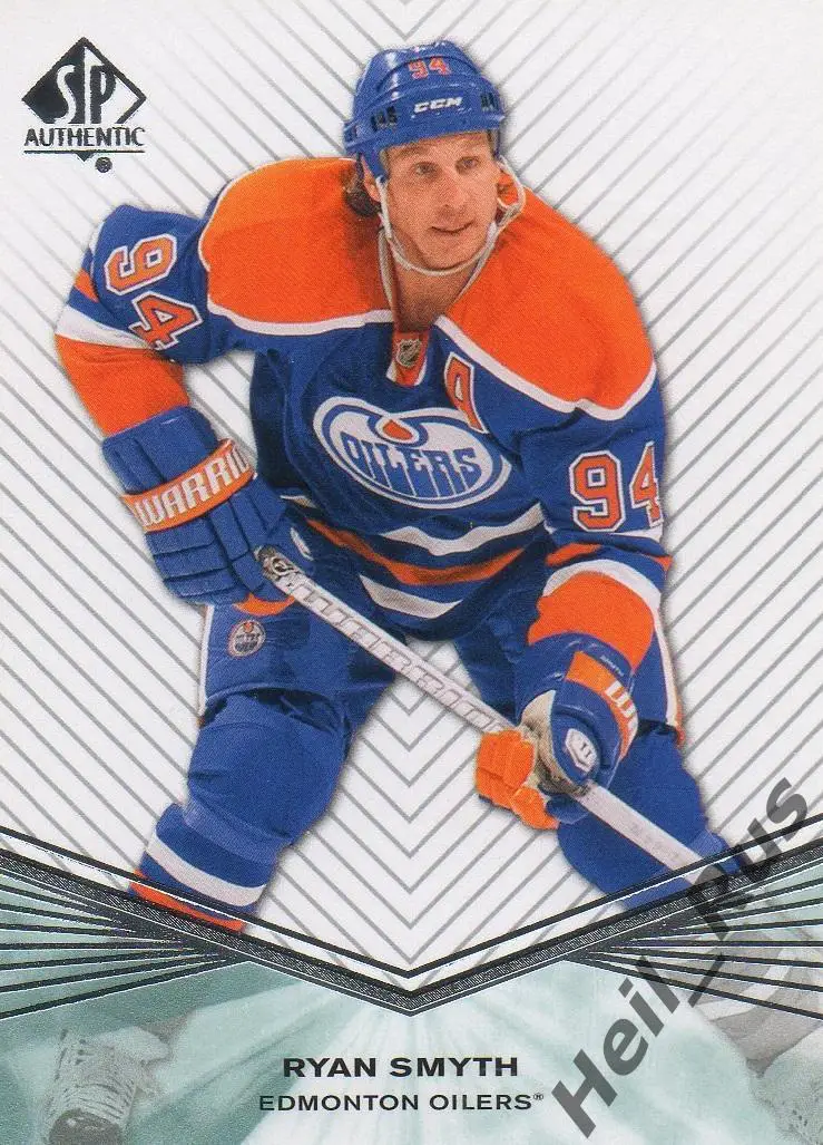 Хоккей. Карточка Ryan Smyth/Райан Смит Edmonton Oilers/Эдмонтон Ойлерз НХЛ/NHL