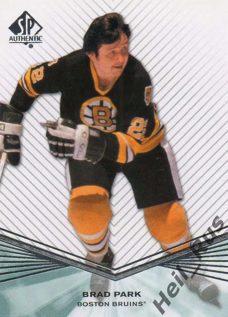 Хоккей. Карточка Brad Park/Брэд Парк (Boston Bruins/Бостон Брюинз) НХЛ/NHL