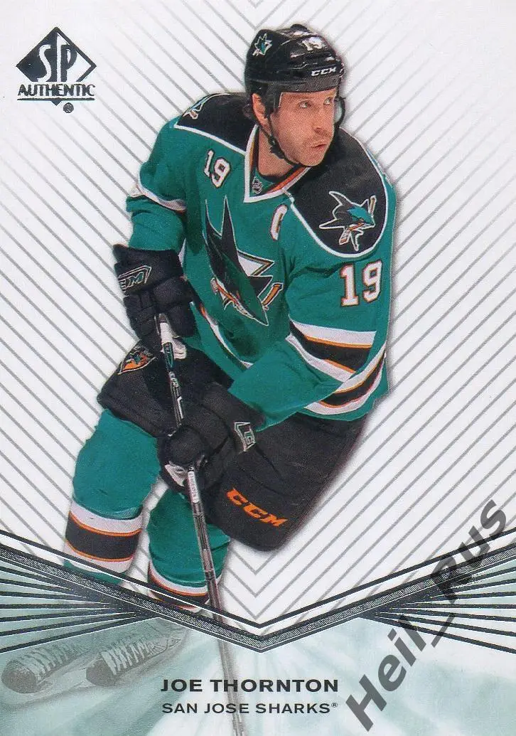 Хоккей. Карточка Joe Thornton/Джо Торнтон San Jose Sharks/Сан-Хосе Шаркс NHL/НХЛ