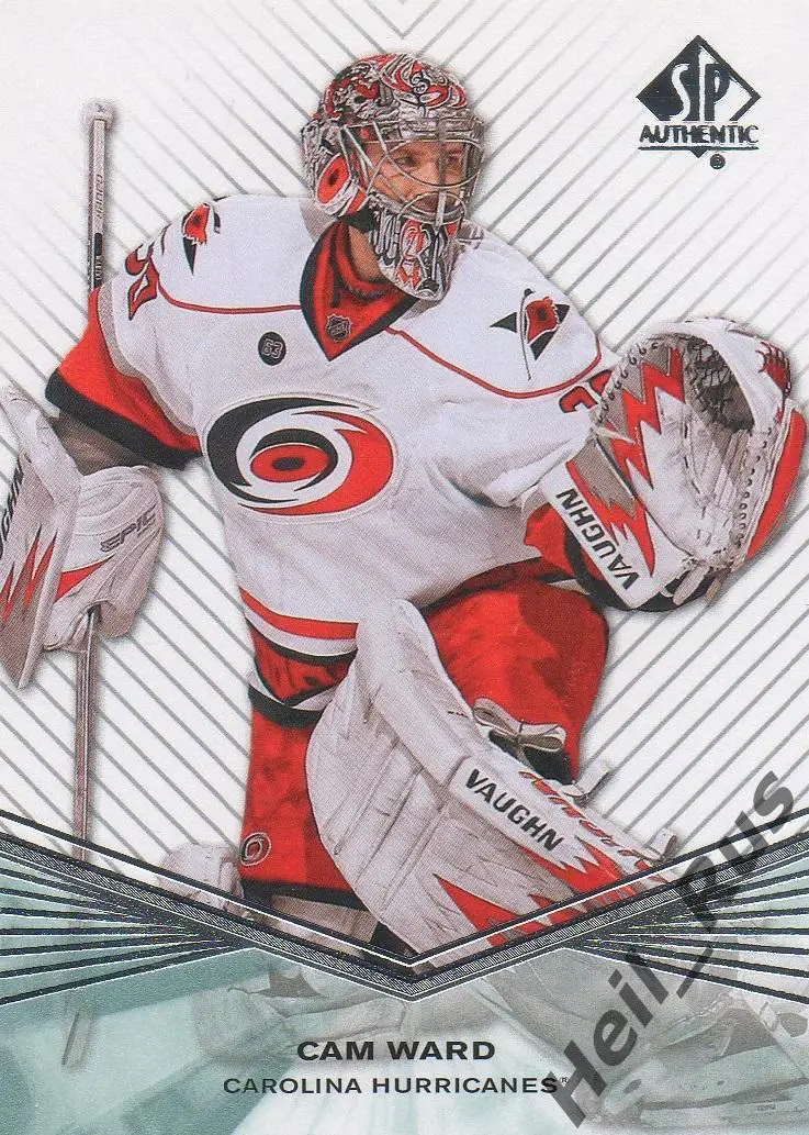 Хоккей Карточка Cam Ward/Кэм Уорд (Carolina Hurricanes/Каролина) НХЛ/NHL 2011/12