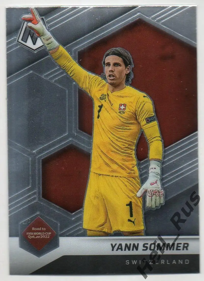 Футбол. Карточка Yann Sommer/Янн Зоммер (Швейцария, Бавария Мюнхен) 2022 Panini