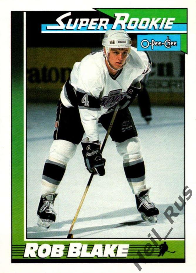 Хоккей Карточка Rob Blake/Роб Блейк Los Angeles Kings/Лос-Анджелес Кингз NHL-НХЛ
