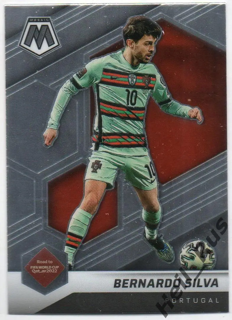 Футбол. Карточка Бернарду Силва (Португалия, Манчестер Сити, Монако) 2022 Panini