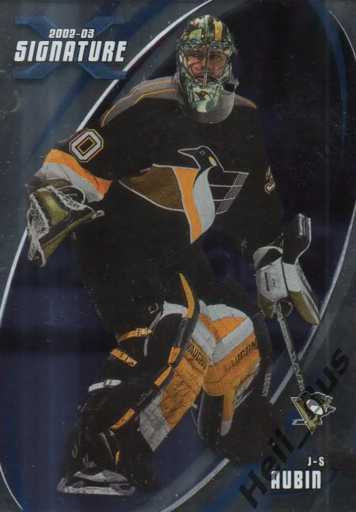 Хоккей Карточка Aubin/Жан-Себастьян Обен Pittsburgh Penguins / Питтсбург НХЛ/NHL