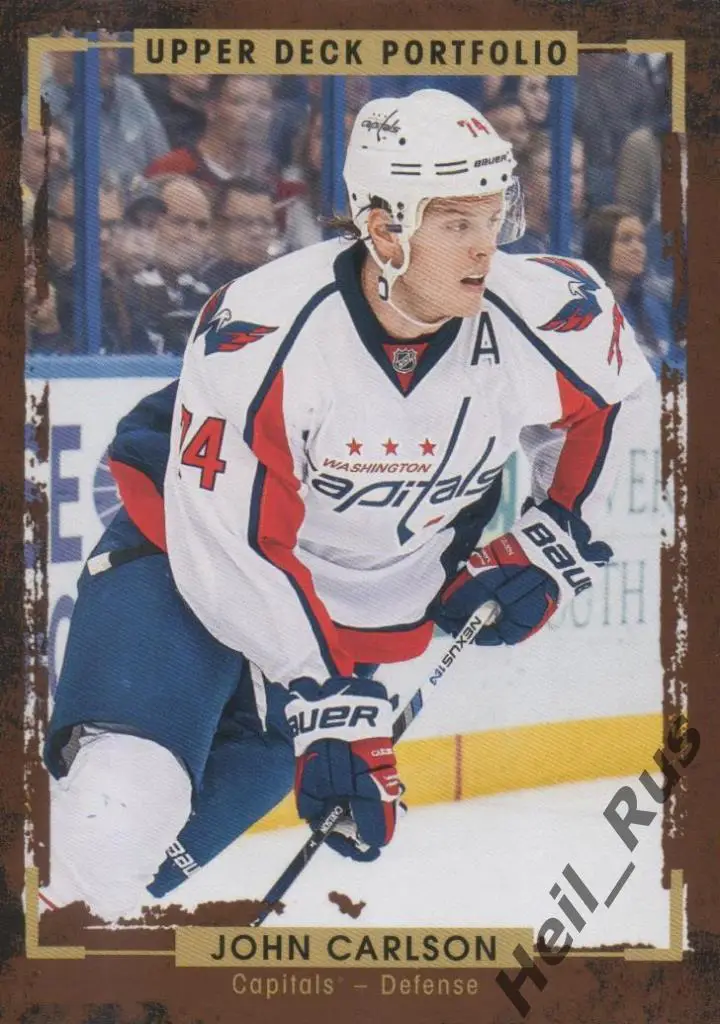 Хоккей Карточка John Carlson/Джон Карлсон (Washington/Вашингтон Кэпиталз НХЛ/NHL