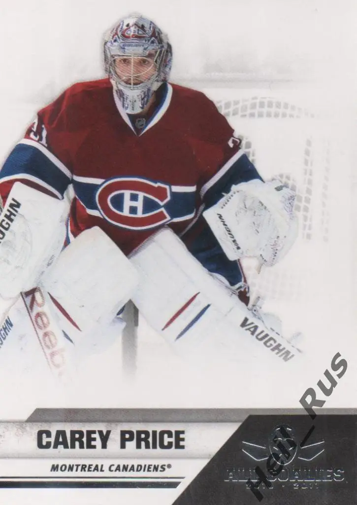 Хоккей Карточка Carey Price / Кэри Прайс (Montreal Canadiens / Монреаль) НХЛ/NHL