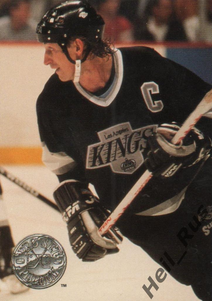 Хоккей Карточка Wayne Gretzky/Уэйн Гретцки (Los Angeles Kings) НХЛ/NHL 1991-92