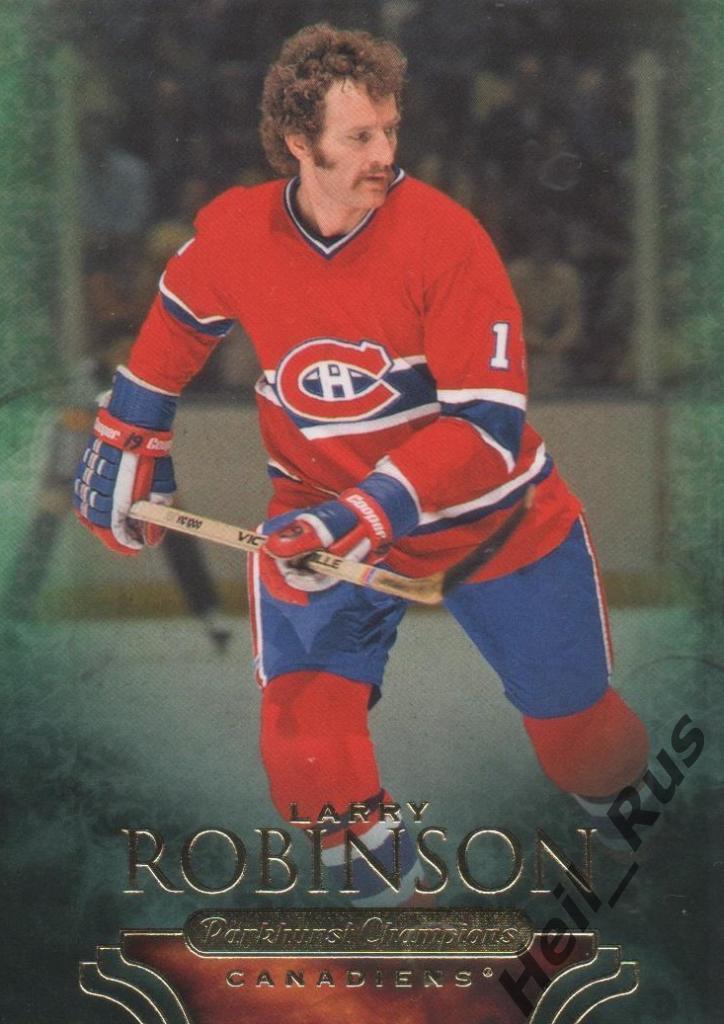 Хоккей. Карточка Robinson / Ларри Робинсон (Montreal Canadiens/Монреаль) НХЛ/NHL