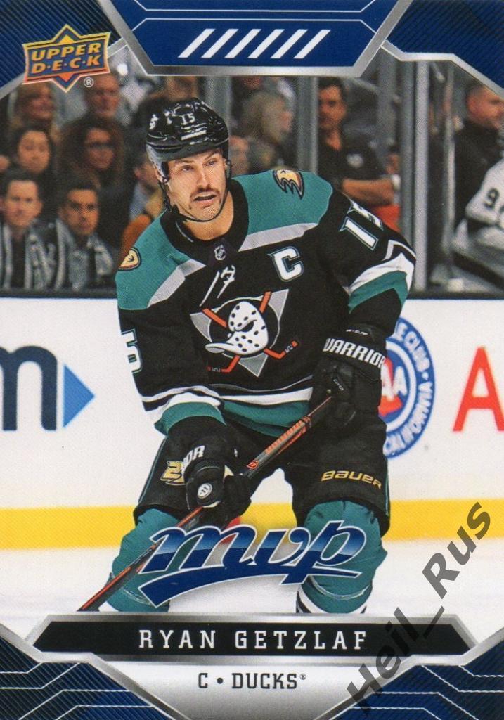 Хоккей. Карточка Ryan Getzlaf/Райан Гецлаф (Anaheim Ducks/Анахайм Дакс), НХЛ/NHL