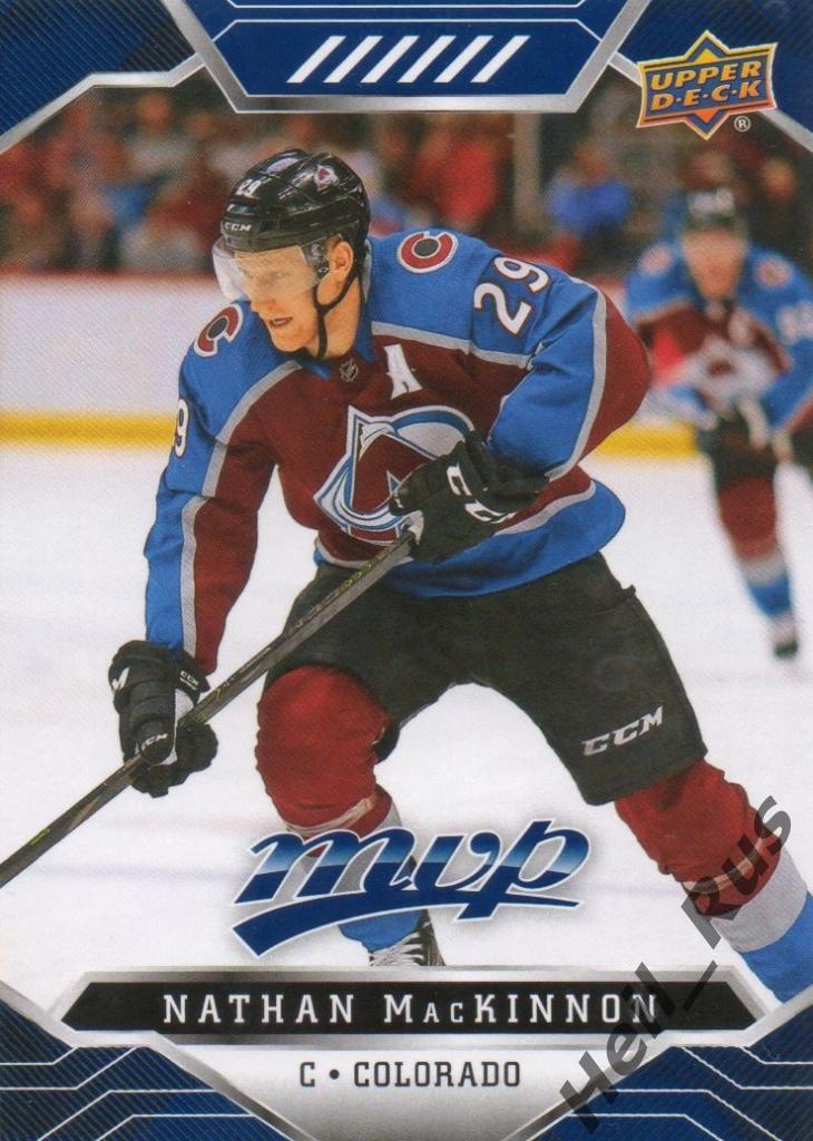 Хоккей. Карточка MacKinnon/Натан Маккиннон (Colorado Avalanche/Колорадо) НХЛ/NHL