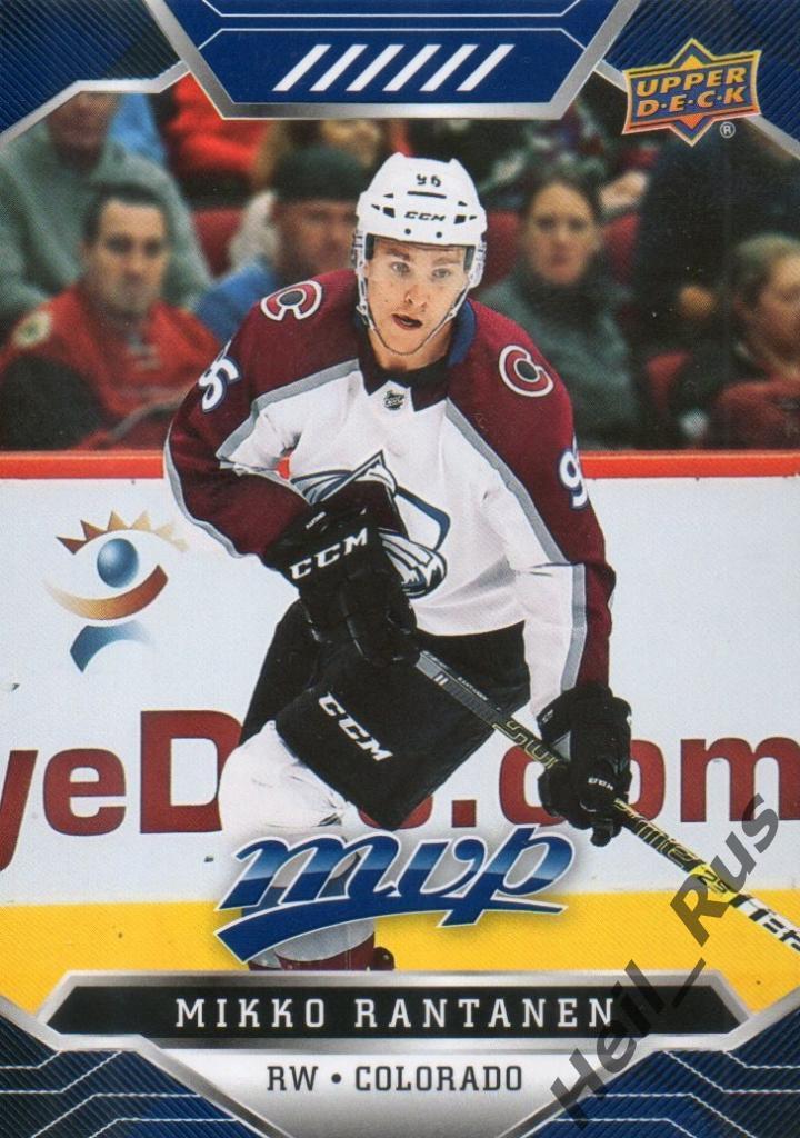 Хоккей. Карточка Mikko Rantanen / Микко Рантанен (Colorado Avalanche) НХЛ/NHL